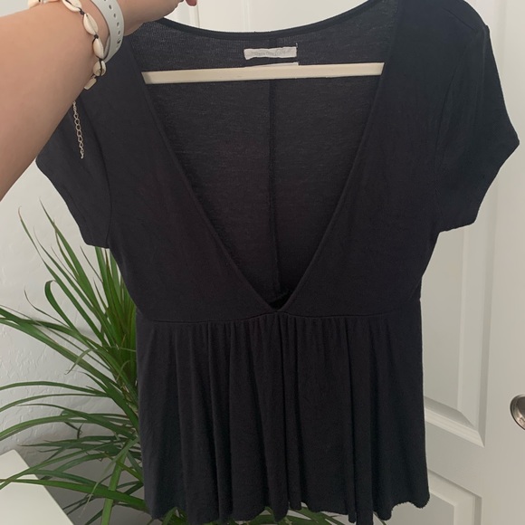 Urban Outfitters Tops - Urban Outfitters Low V Neck Top